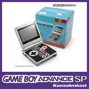 GBA-GameBoy-Advance-SP-Konsole-inkl-Netzteil-Classic-NES-Edition-mit-OVP-ge