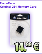 Nintendo GameCube Original 251 Memory Card