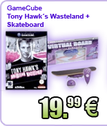 Nintendo GameCube Tony Hawk's Wasteland + Skateboard