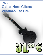 Sony Playstation 3 Les Paul Gitarre