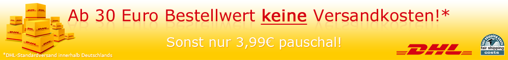 ab 30 Euro Versandkostenfrei ab 30 Euro Versandkostenfrei
