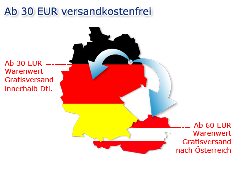 Versandkosten Deutschland - Östereich Versandkosten Deutschland - Östereich