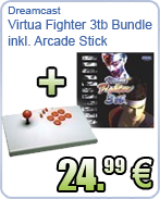 Dreamcast Virtua Fighter 3tb bundle mit Arcade Stick