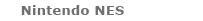 Nintendo NES