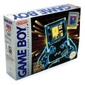 GameBoy - Konsole #grau (mit OVP, stark beschädigt) (inkl. Tetris & Link-Kabel) (gebraucht)