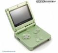 GameBoy Advance - Konsole GBA SP inkl. Netzteil #Pearl Green (Starke Gebrauchsspuren) (gebraucht)