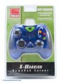 Xbox - X-Warrior Controller Dual Vibration #clear-blue [Speed Link] (NEU & OVP)