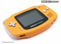 GameBoy Advance Konsole #Orange (sehr guter Zustand, mit transparentem Batteriefachdeckel) SELTEN! (gebraucht)