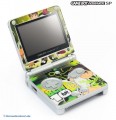 GameBoy Advance - Konsole GBA SP inkl. Netzteil #silber Custom Design Ben10 (gebraucht)