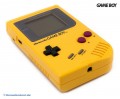 GameBoy - Konsole #gelb - Banana Jim (mit lila Tasten) (gebraucht) NEUWERTIG