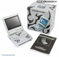 GameBoy Advance - Konsole GBA SP inkl. Netzteil #Tribal AGS-101 (in OVP) (mit Gebrauchsspuren) (gebraucht)
