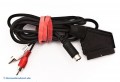 Saturn - RGB Scart Kabel mit Cinch Stereo Out (gebraucht)
