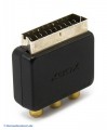 Xbox - original Scart Adapter #schwarz (gebraucht)