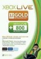 Xbox 360 - XB360 Abo 12 Monate + 800 Pkt Original (NEU & OVP)