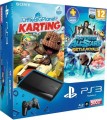 PS3 - Konsole Super Slim 500 GB (inkl. Controller + LittleBigPlanet Karting + All-Stars Battle Royale) (NEU & OVP)