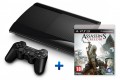PS3 - Konsole Super Slim 12 GB + Assassins Creed 3 (inkl. Original DualShock 3 Wireless Controller) (NEU & OVP)