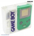 GameBoy - Konsole #grün - Doc Frog (mit OVP) (Crystal Case Variante) (inkl. Tetris) (gebraucht)