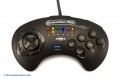 Mega Drive - Controller Competition Pro Series III 6-Button #schwarz [Honey Bee] (gebraucht)