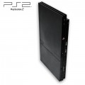 Playstation 2 - Konsole Slim #schwarz (inkl. Netzteil) (ohne Controller & Zubehör) (Starke Gebrauchsspuren) (gebraucht)
