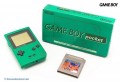 GameBoy Pocket - Konsole #grün (inkl. Tetris) (mit OVP) (JAP-Import) (sehr guter Zustand) (gebraucht)
