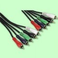 Specials - YUV Kabel 1,5 m + Audio (5x Cinch) (vergoldet) (NEU & OVP)