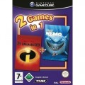 GameCube/Wii - 2 Games in 1 - Findet Nemo + Die Unglaublichen (mit OVP) (gebraucht)