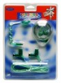 GameBoy Color - 3 teiliges Zubeh�r Set (clear/green) (NEU & OVP)