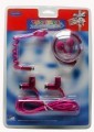 GameBoy Color - 3 teiliges Zubeh�r Set (clear/rot) (NEU & OVP)