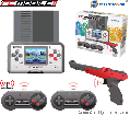 NES - FC Mobile II / NES Handheld (PAL) + 2 Wireless Controller + Lightgun + Netzteil #weiß (Hyperkin) (NEU & OVP)
