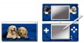 NDS Lite - Modding Skin [Two Blue Dogs] (NEU & OVP)