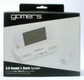 PSP - 2.0 Sound und Dock System Lautsprecher # #wei� [4gamers] (gebraucht)