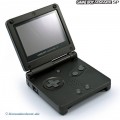 GameBoy Advance - Konsole GBA SP inkl. Netzteil #schwarz (sehr guter Zustand) (gebraucht)