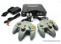 N64 - Konsole (inkl. 2 Controller #grau & Zubehör) (gebraucht)