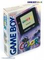GameBoy Color - Konsole #Clear/Atomic Purple (mit OVP) (gebraucht)