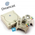 Dreamcast - Konsole + 4 Controller + Zubehör (gebraucht)