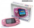 GameBoy Advance - Konsole #pink-transp. - Clear Red (mit OVP) (gebraucht)