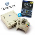 Dreamcast - Konsole + 1 Controller + Action Replay + Zubehör (gebraucht)