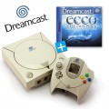 Dreamcast - Konsole + Ecco the Dolphin + Controller + Zubehör (gebraucht)
