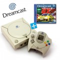 Dreamcast - Konsole + Sega GT + Controller + Zubehör (gebraucht)