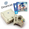 Dreamcast - Konsole + Sonic Adventure 1+2 + Controller + Zubehör (gebraucht)