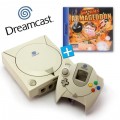 Dreamcast - Konsole + Worms Armageddon + Controller + Zubehör (gebraucht)