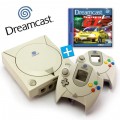 Dreamcast - Konsole + Sega GT + 2 Controller + Zubehör (gebraucht)
