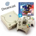 Dreamcast - Konsole + Sonic Adventure 2 + 2 Controller + Zubehör (gebraucht)