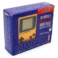 GameBoy - Konsole #Gelb / Banana Jim (mit OVP) (Verpackung ist leicht besch�digt) (gebraucht)