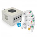 GameCube - Konsole #weiß (inkl. 4 Controller & Zubehör) (gebraucht)