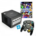 GameCube - Mario Party 4 Bundle (inkl. Konsole Black/Schwarz, 2 Controller & Zubeh�r)