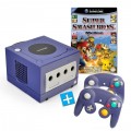 GameCube - Super Smash Bros. Melee Bundle (inkl. Konsole Purple/lila, 2 Controller & Zubeh�r)