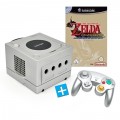 GameCube - The Legend of Zelda: Wind Waker Bundle (inkl. Konsole Pearl Platin/silber, 1 Controller & Zubeh�r)