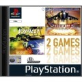 Playstation 1 - 2 in 1: V-Rally + Eagle One: Harrier Attack (mit OVP) (gebraucht)