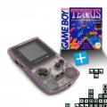 GameBoy Color - Konsole #Clear/Atomic Purple + Tetris (gebraucht)